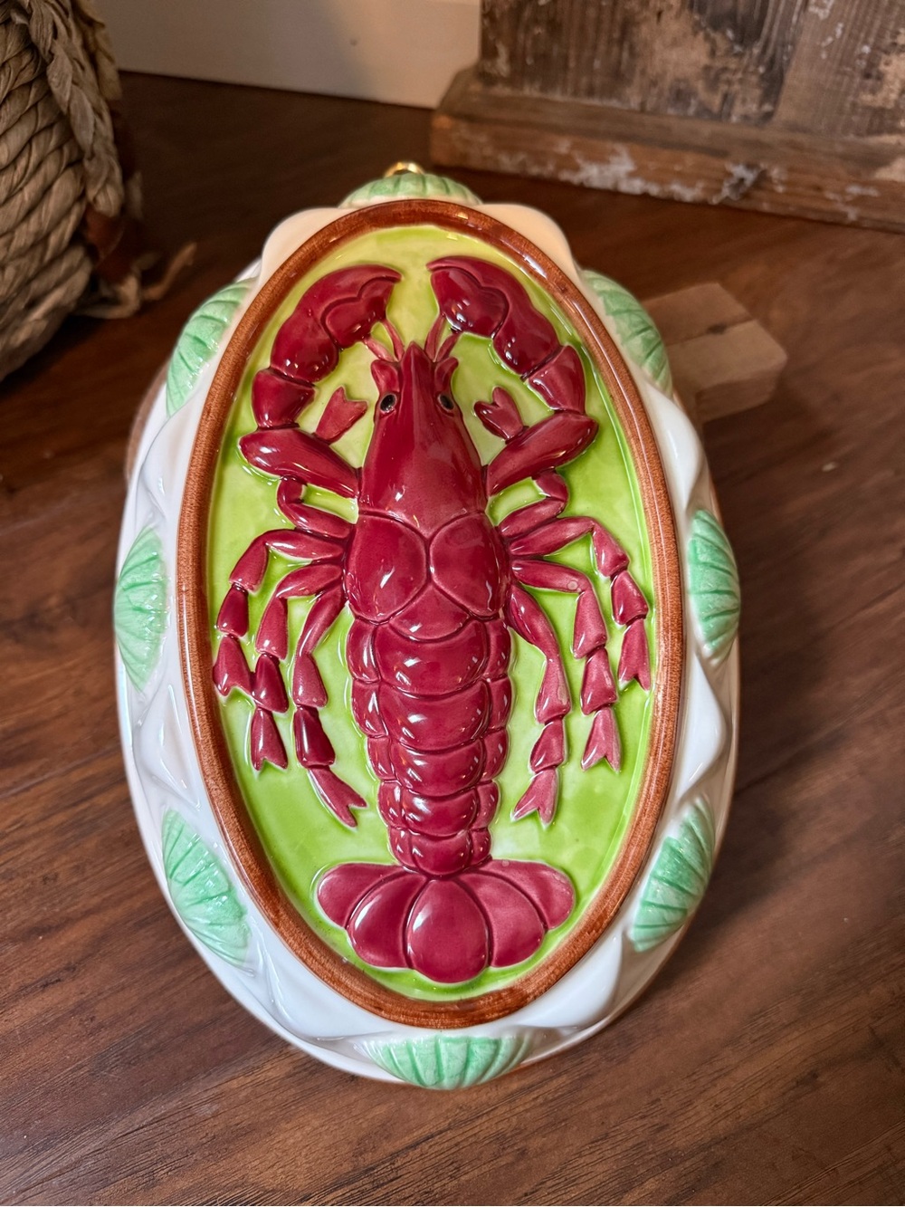 Gailstyn~Sutton Towle Vintage Ceramic Lobster Jello Mold Wall Decor Japan 1980